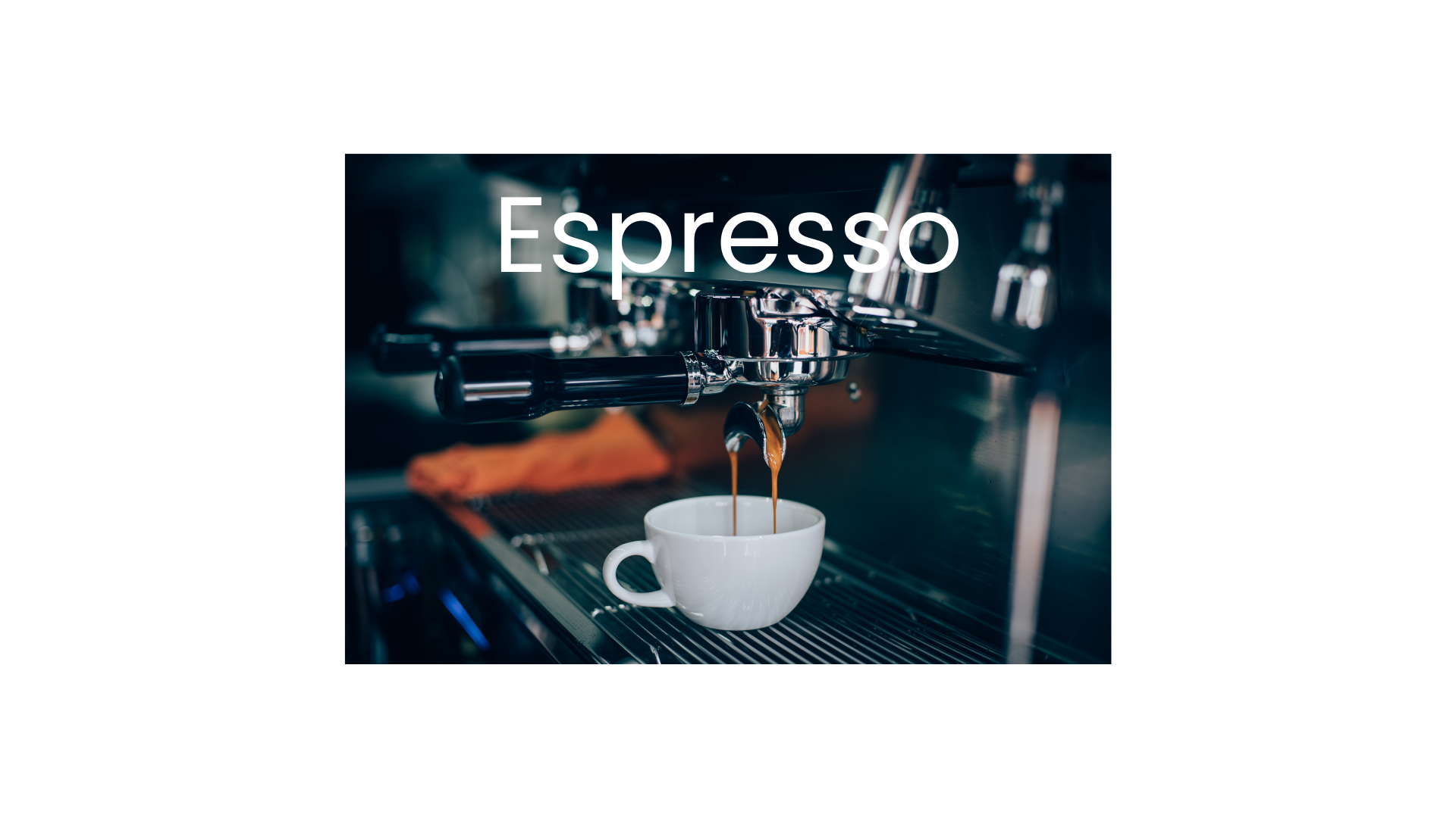 Die Zubereitung eines perfekten Espressos beginnt mit hochwertigen Bohnen.