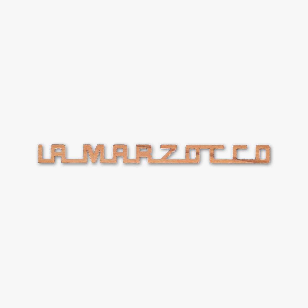 Wiedemann inscription en placage de bois véritable La Marzocco pour Mini/R