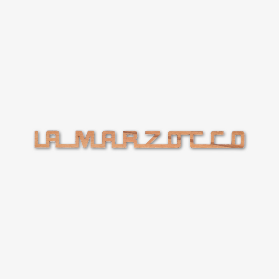 Wiedemann Echtholzschriftzug La Marzocco für Mini/R