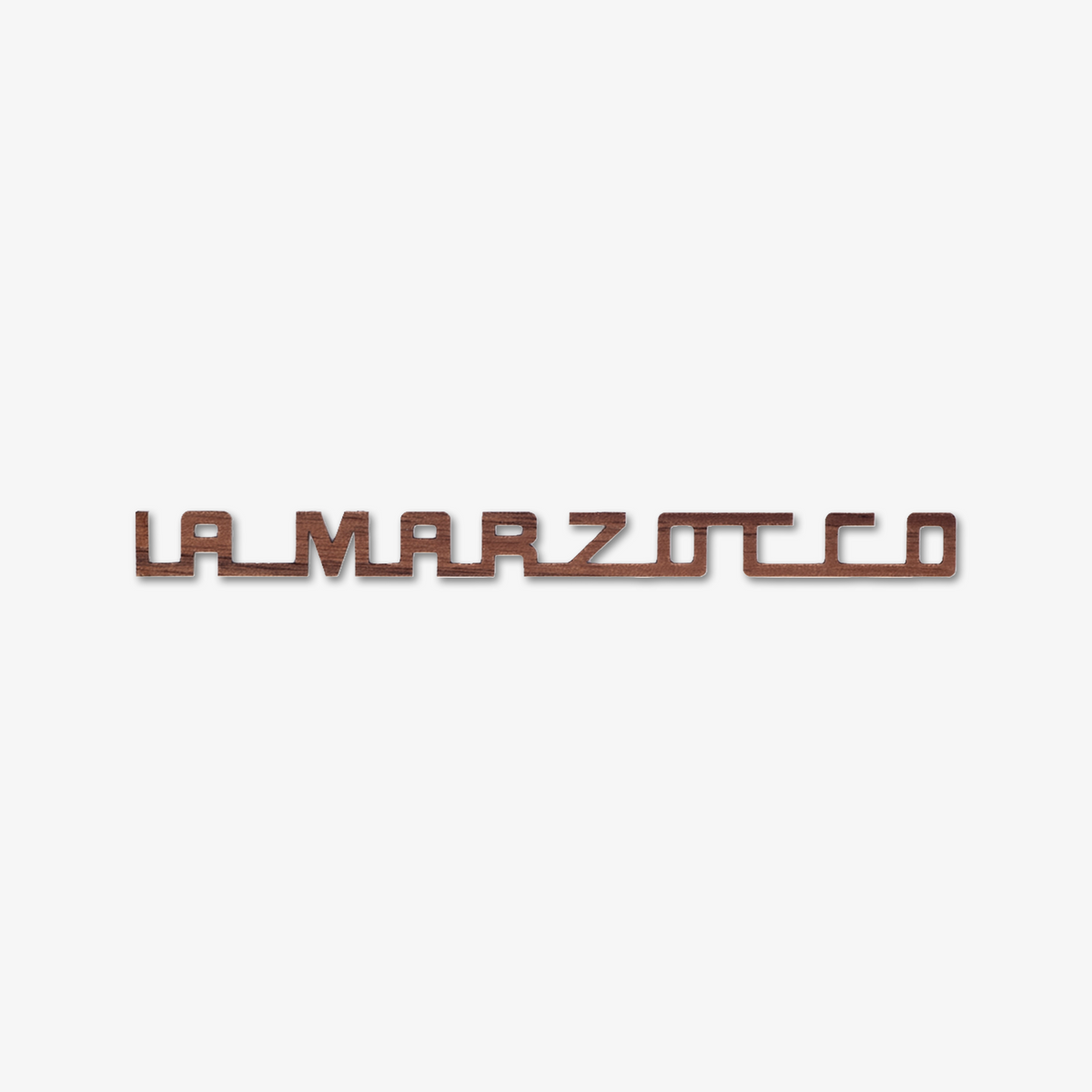 Wiedemann Echtholzschriftzug La Marzocco für Mini/R