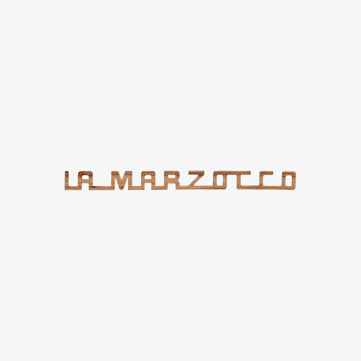 Wiedemann Echtholzschriftzug für La Marzocco Linea Micra