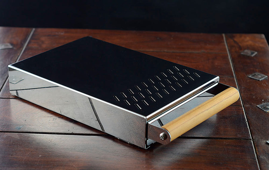 IPM brewing drawer Mini Elegance Inox - compact, quiet & elegant