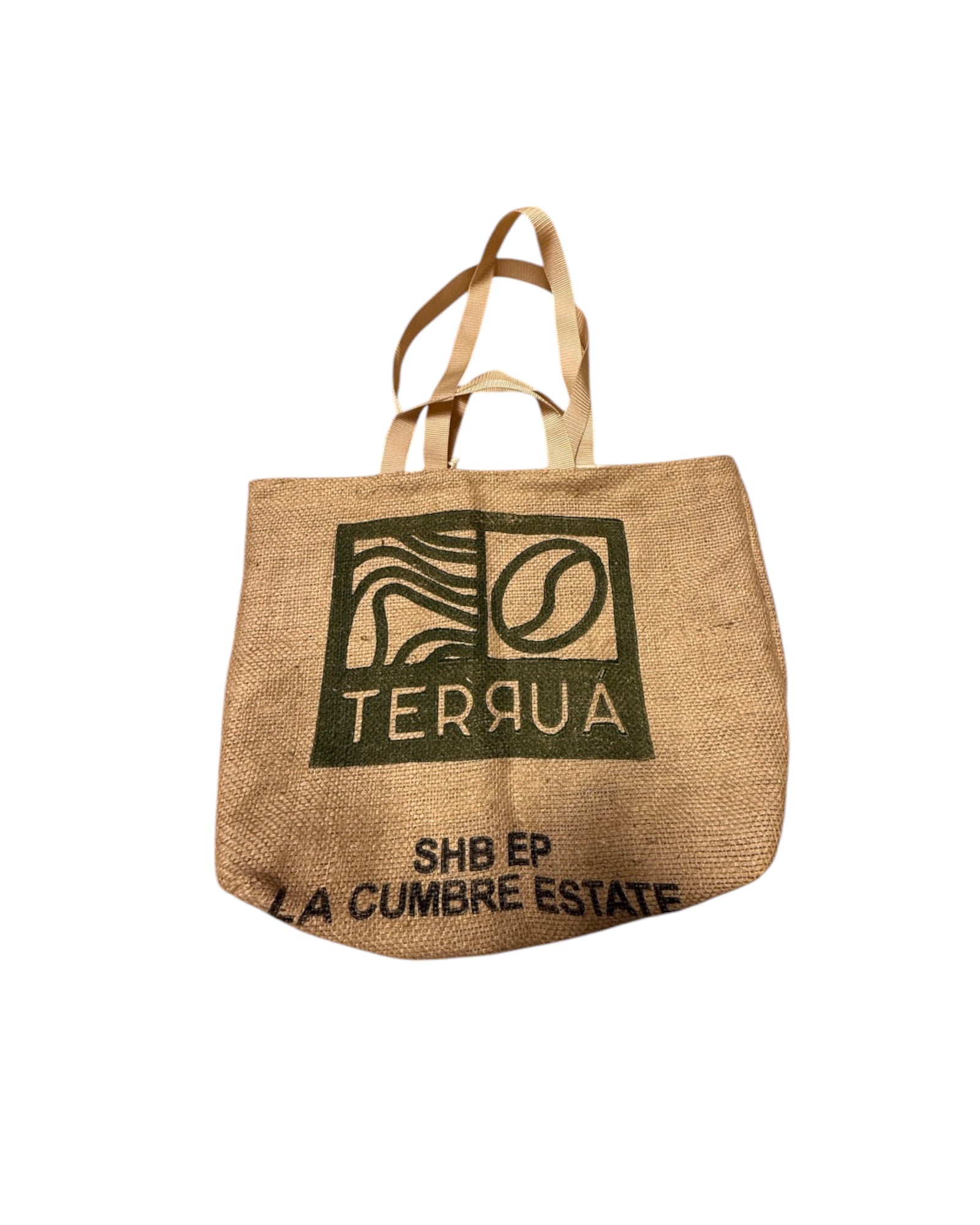 Sustainable shopping bag & beach bag – stylish, versatile and made from original coffee sacks