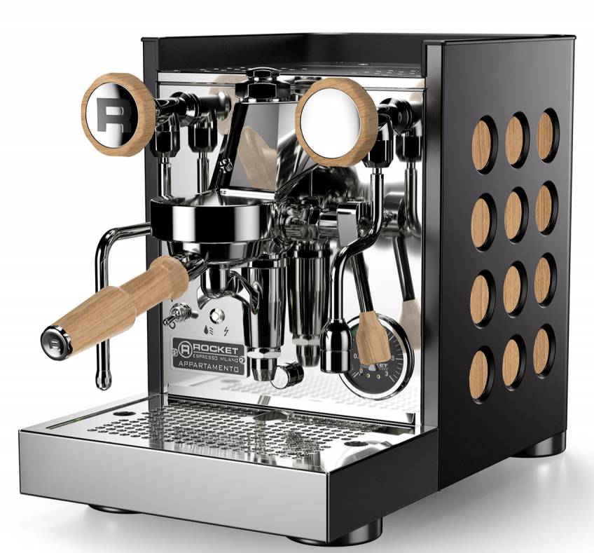 Machine à café à porte-filtre Rocket Appartamento 2.0 + 1kg de grains au choix