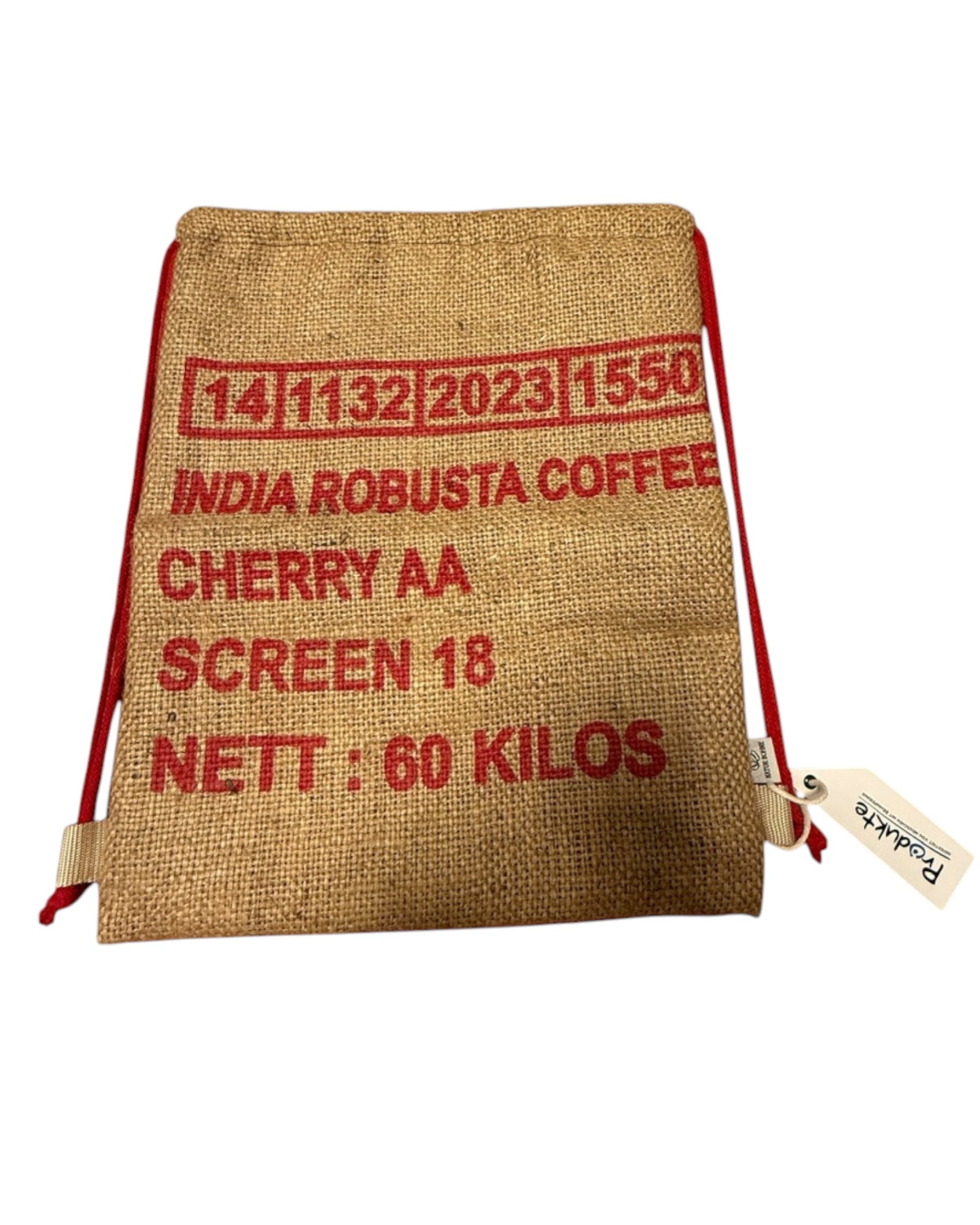 Unique gym bags made from coffee sacks – sustainable, handmade and socially committed