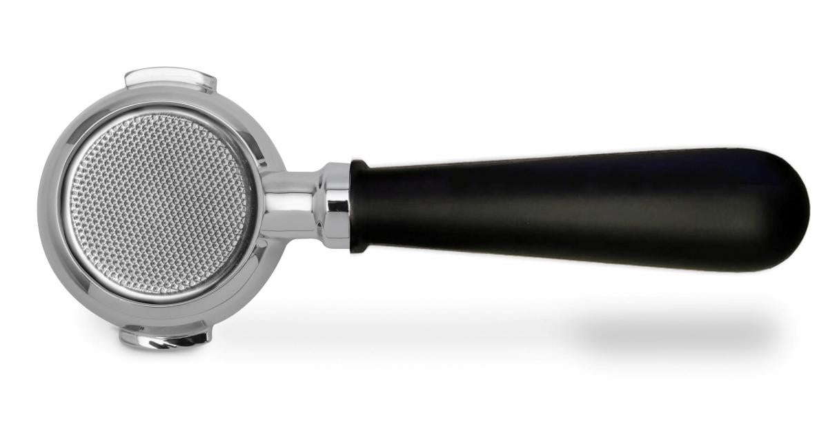 Lelit bottomless portafilter wooden handle