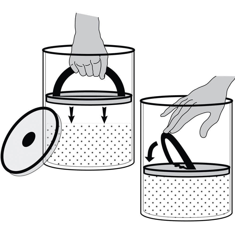 Airscape 500 g storage tin - freshness redefined