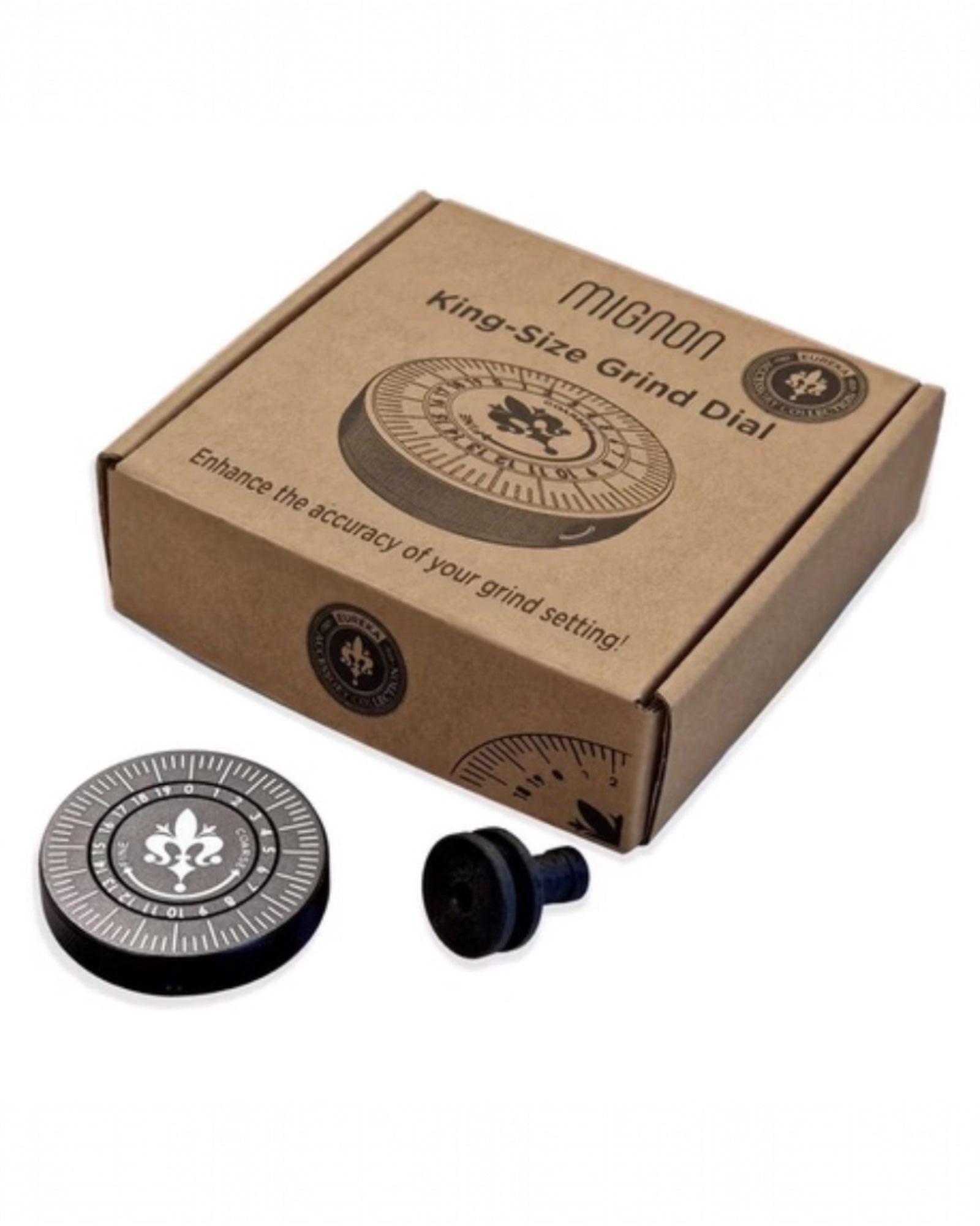 Eureka Mignon King Size Grind Dial Großes Verstellrad Mahlgrad Mignon (Specialita, Silenzio etc.)