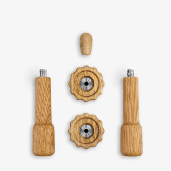 Wiedemann wooden handle set classic for Rocket portafilter