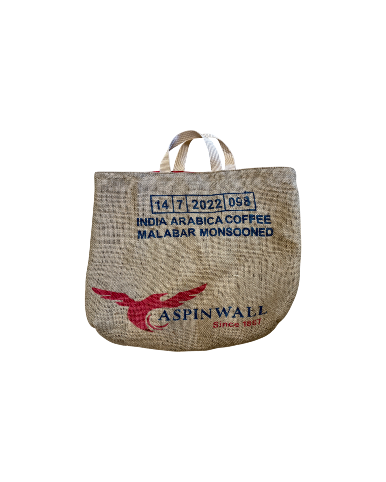 Sustainable shopping bag & beach bag – stylish, versatile and made from original coffee sacks