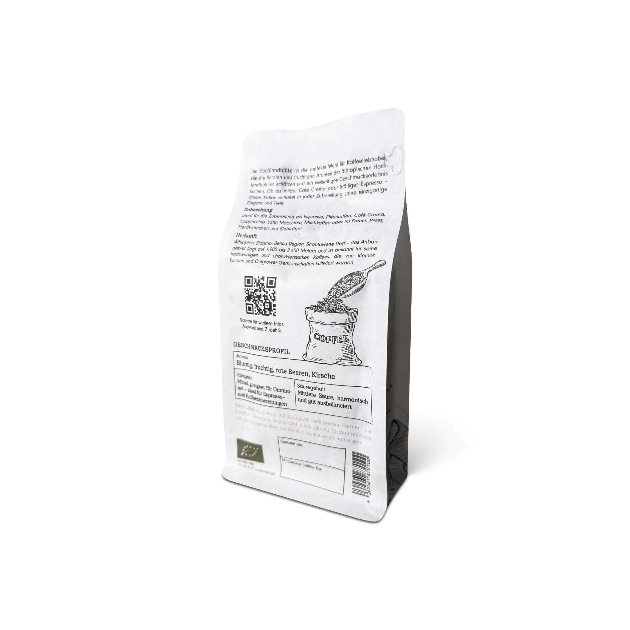Bio Specialty Omniroast Kaffee Hochlandblüte