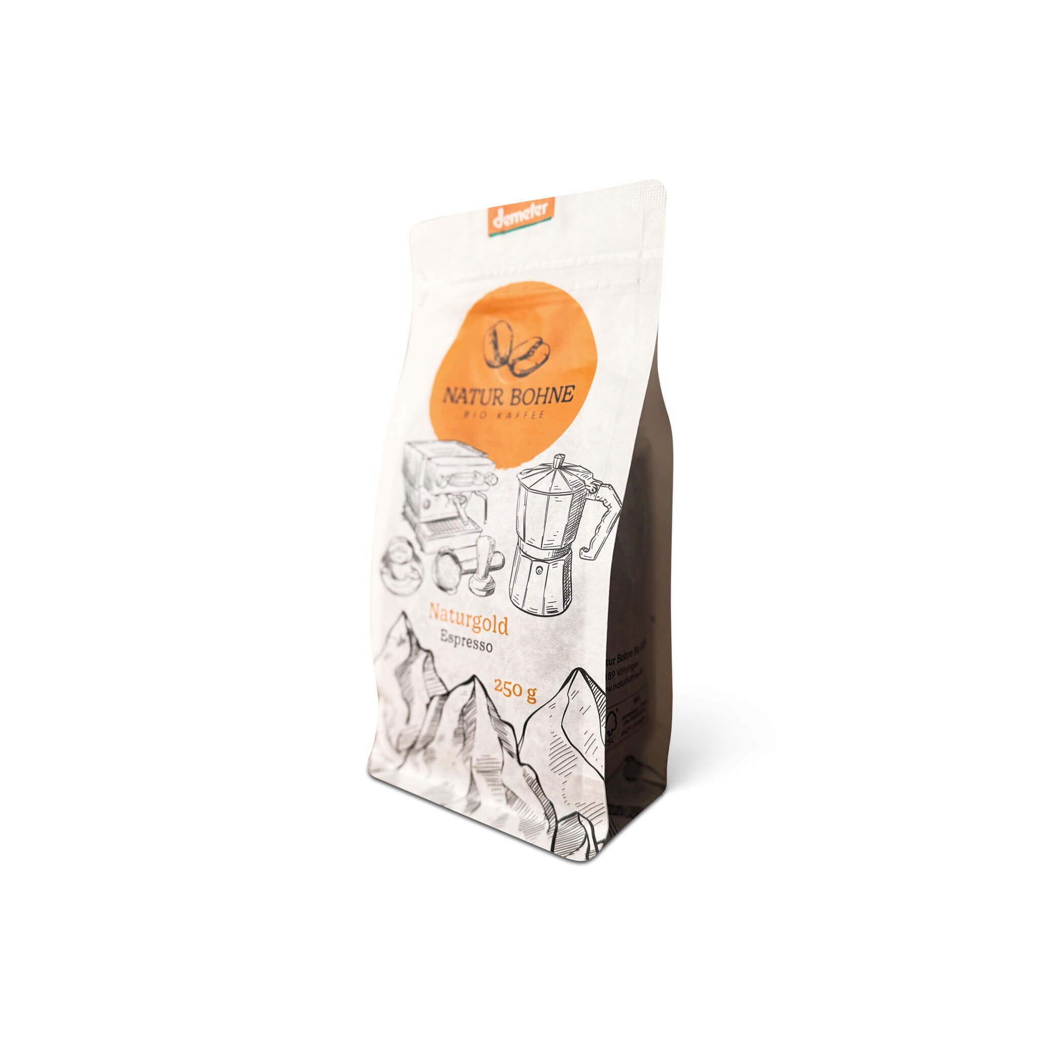 Demeter Espresso Naturgold Kaffeebohnen