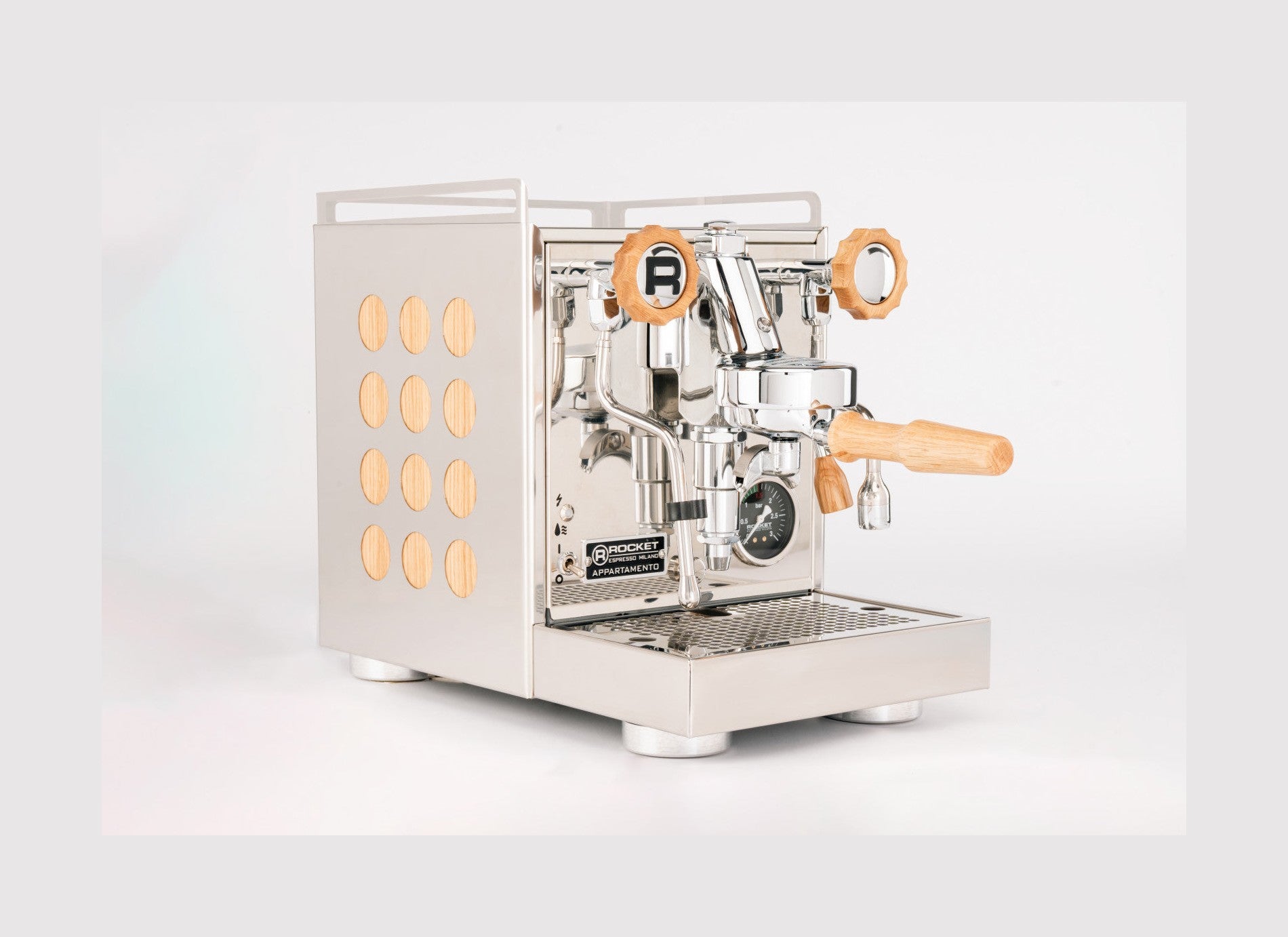 Rocket Appartamento 2.0 + Eureka Libra 16 AP - Bundle Espresso Premium pour les baristas à domicile exigeants