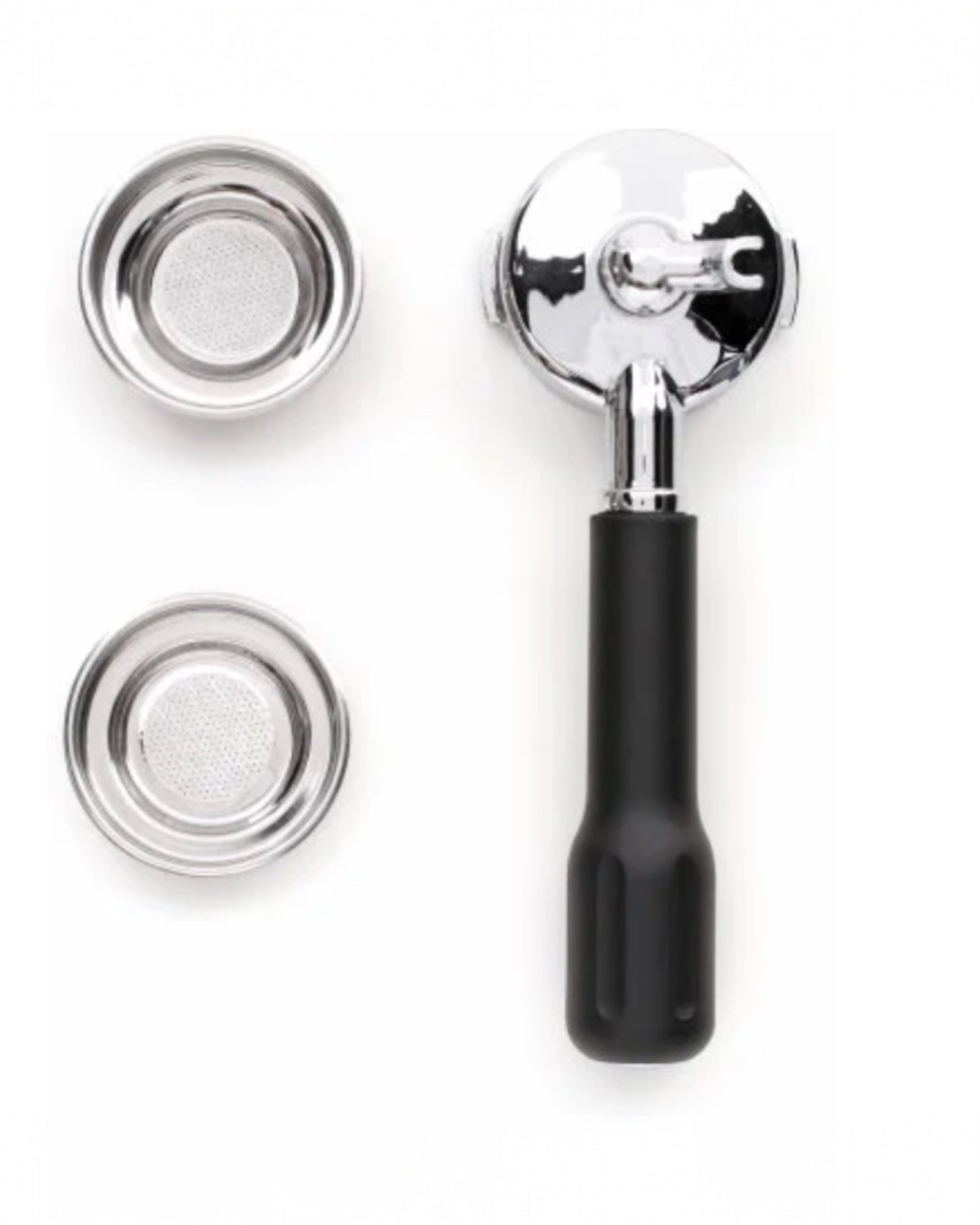 Portafilter with single spout - 57mm - for Lelit - with 3 sieves
