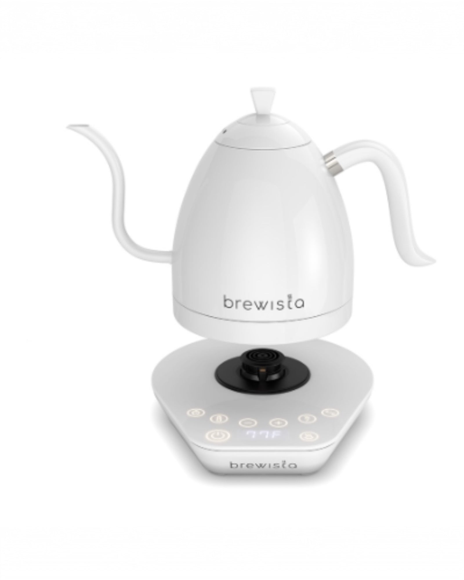 Brewista Artisan 1.0L Gooseneck Variable Kettle - White/White