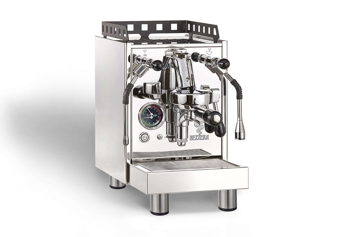 Bezzera Aria Classic MN e TOP in acciaio inossidabile – Macchina per caffè con portafiltro E61 e doppio circuito