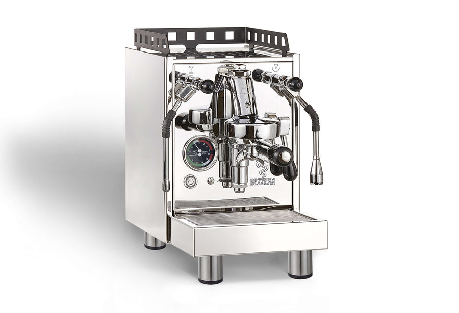 Bezzera Aria Classic MN e TOP in acciaio inossidabile – Macchina per caffè con portafiltro E61 e doppio circuito