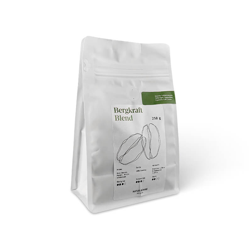 Organic Espresso Bergkraft fully automatic specialty coffee beans