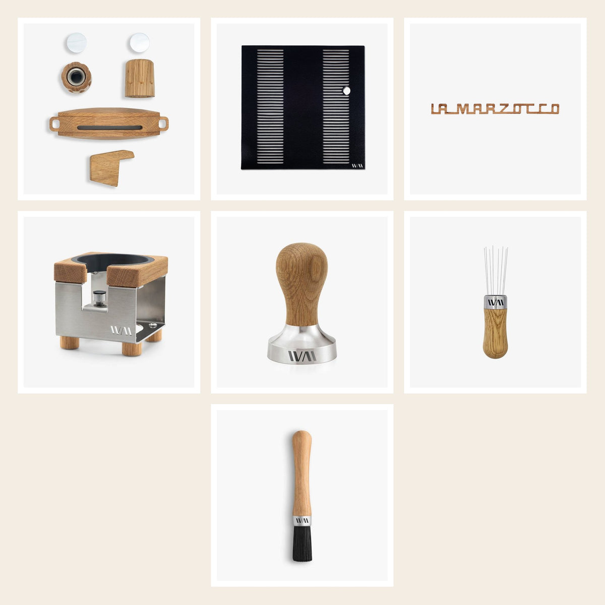 Wiedemann Veredelungsset für La Marzocco Linea Mini R, Eiche
