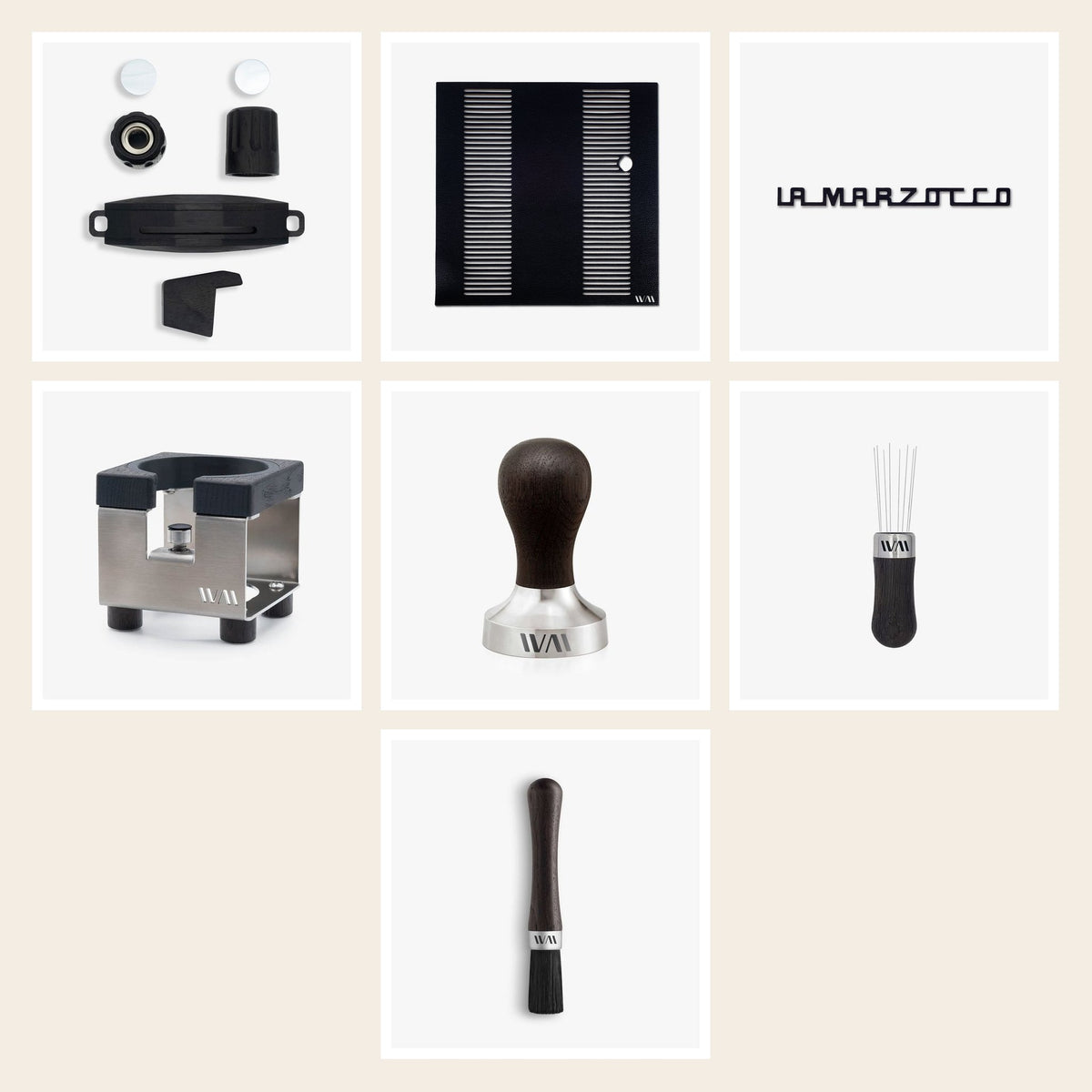 Wiedemann Veredelungsset für La Marzocco Linea Mini R, Räuchereiche