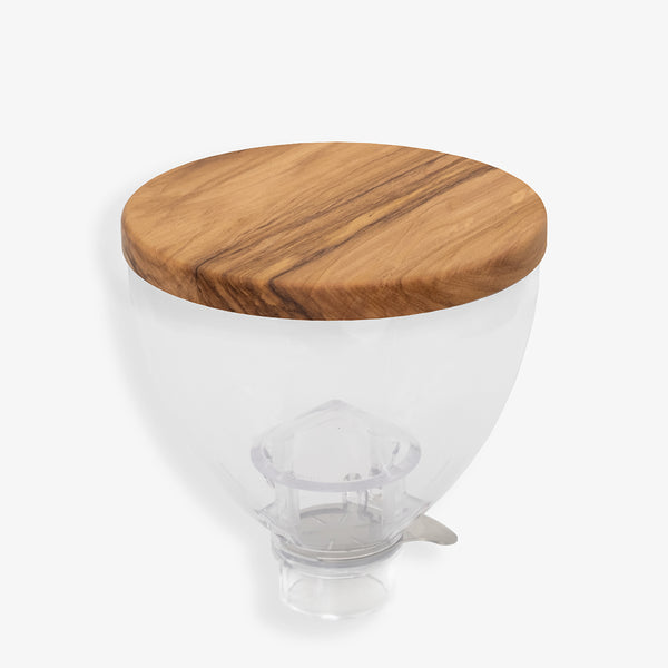 Wiedemann Mühlendeckel für Eureka Libra rund in Holz