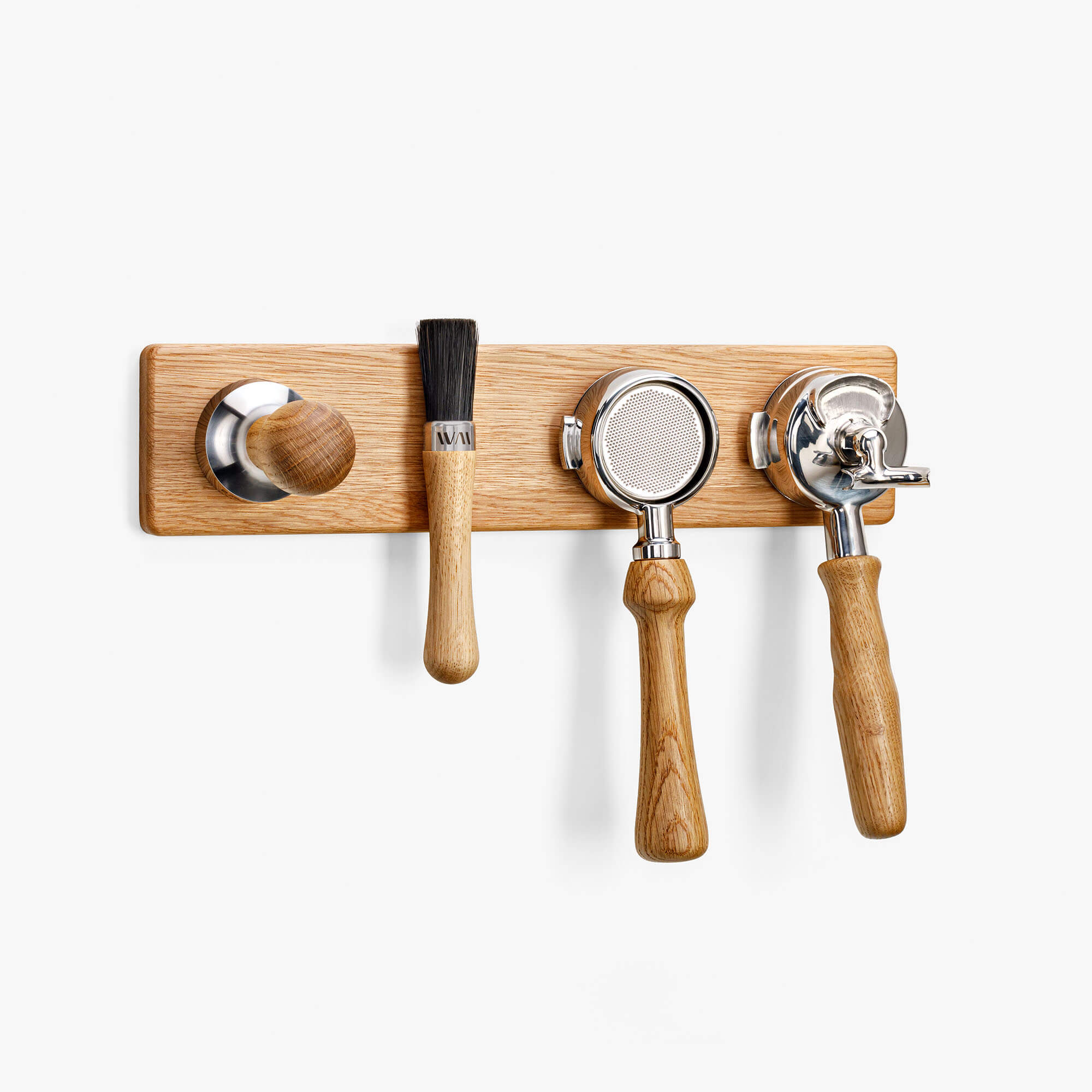 Wiedemann HangUp – Magnetische Wandhalterung für Siebträger, Tamper & Barista-Zubehör