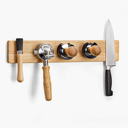 Wiedemann HangUp – Magnetische Wandhalterung für Siebträger, Tamper & Barista-Zubehör