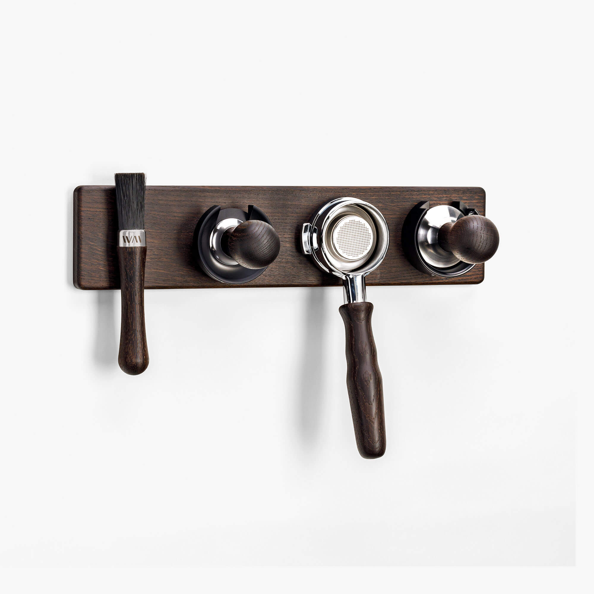 Wiedemann HangUp – Magnetische Wandhalterung für Siebträger, Tamper & Barista-Zubehör