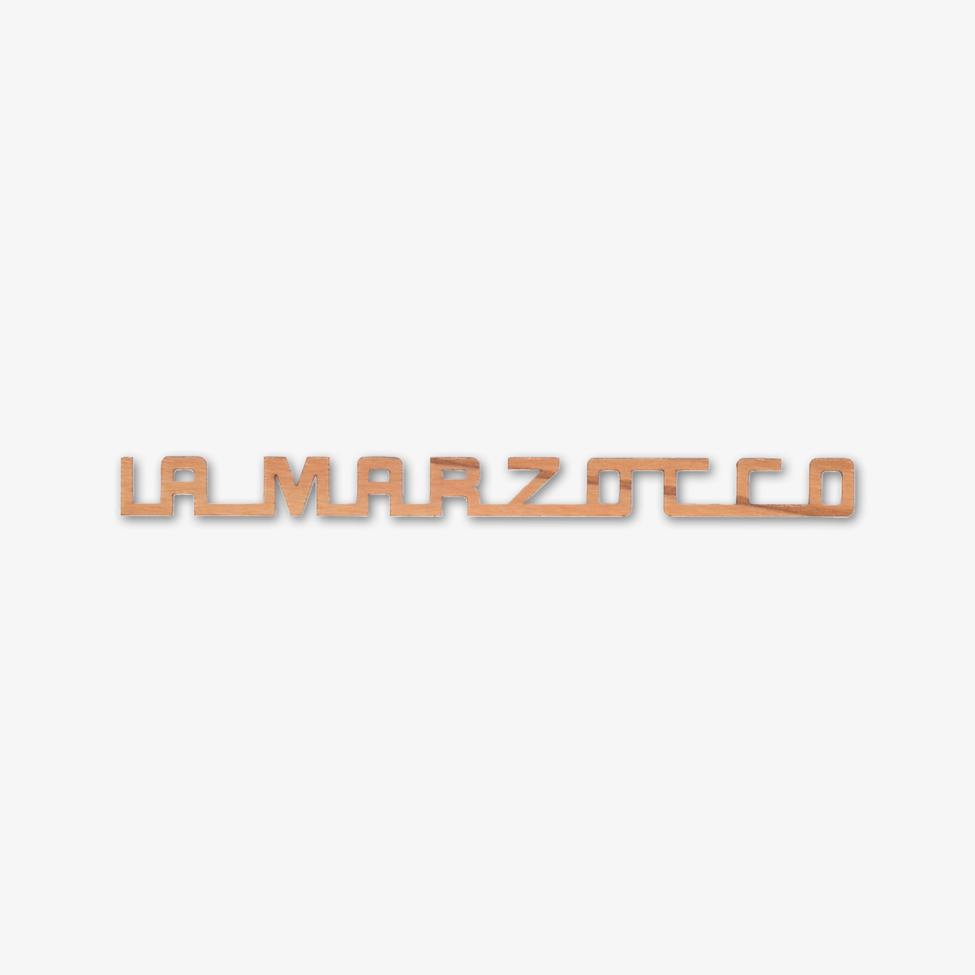Wiedemann Echtholzschriftzug La Marzocco für Mini/R