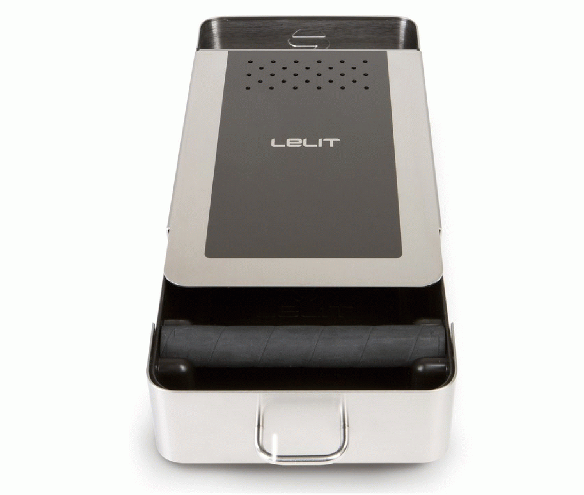 Lelit VIP Abschlagbox / Sudschublade mit Pinsel und Tuch