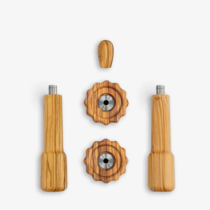 Wiedemann wooden handle set classic for Rocket portafilter