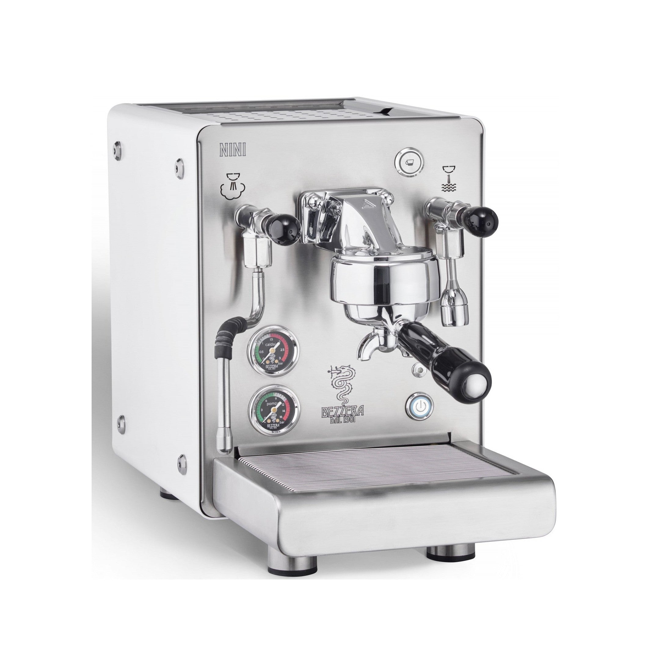 Bezzera Nini PM Siebträgermaschine – Zweikreiser mit manuellem Bezug