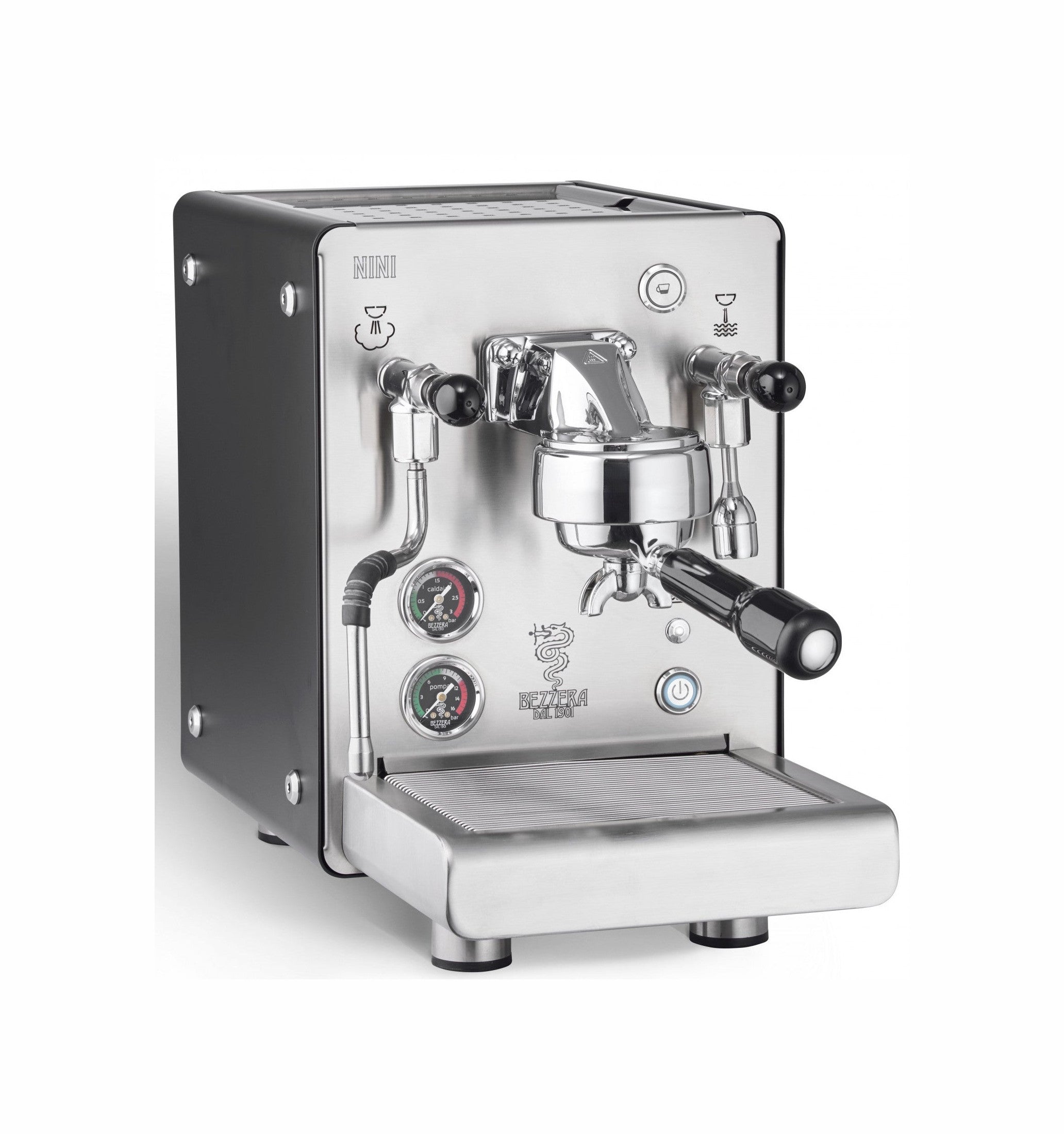 Bezzera Nini PM Siebträgermaschine – Zweikreiser mit manuellem Bezug