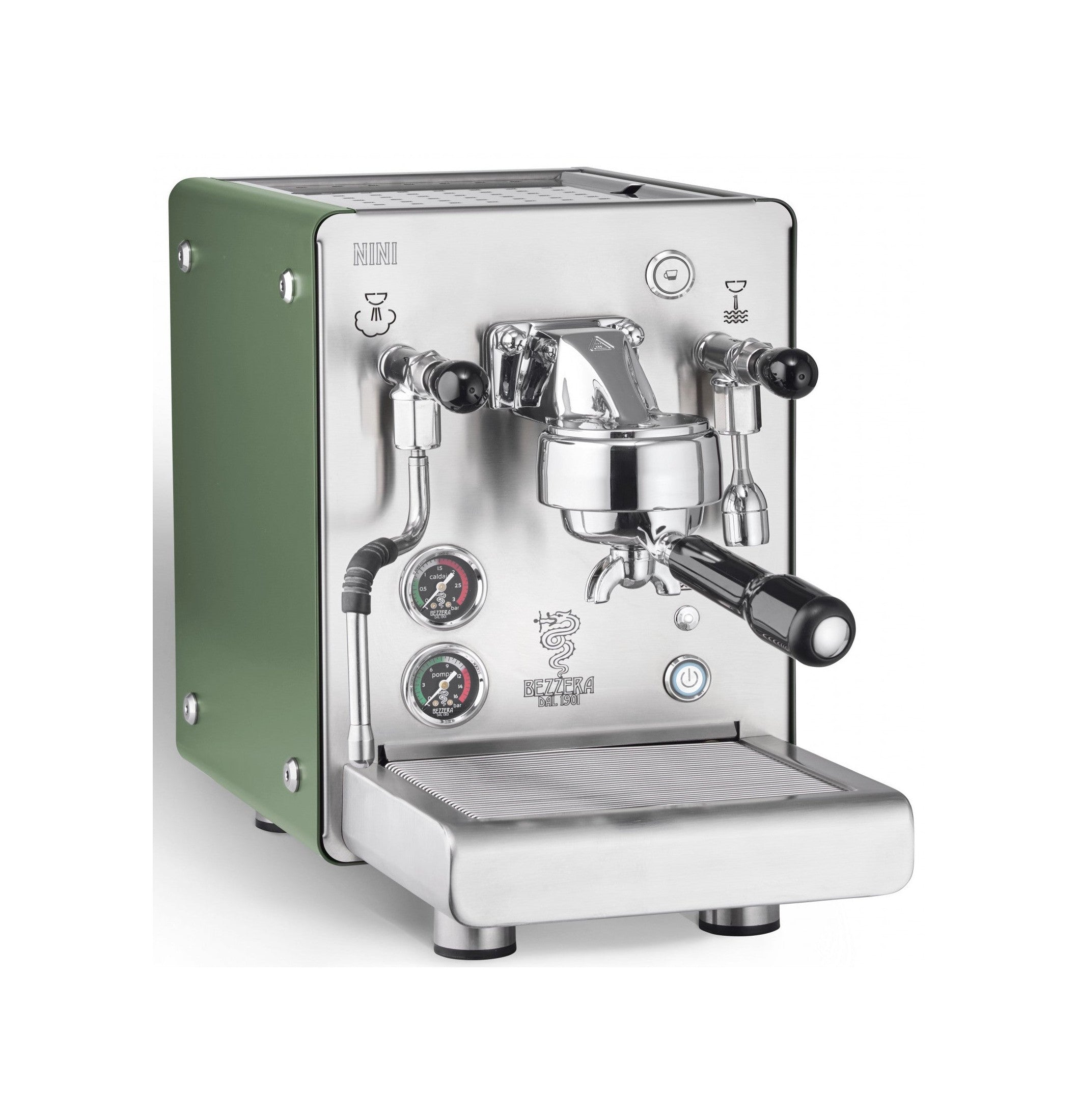 Bezzera Nini PM Siebträgermaschine – Zweikreiser mit manuellem Bezug