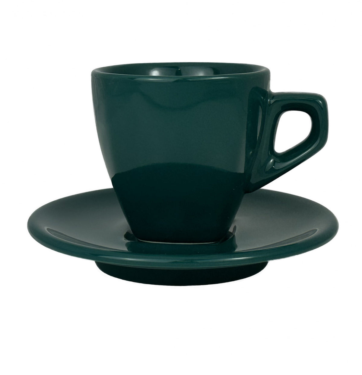 NuovaPoint Asti Barista-Set Grün, 68 ml und 170 ml, mit Untertasse