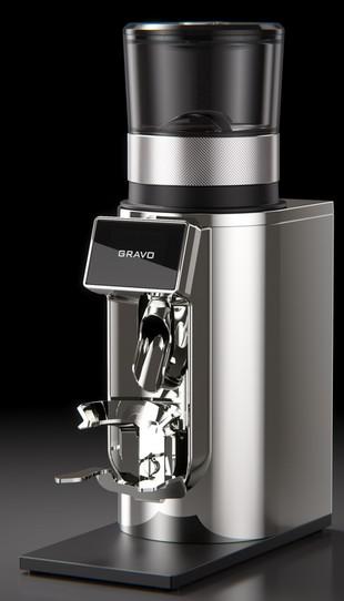 Rocket Espresso Gravo 63 – GbW Espressomühle mit 63 mm Flachmahlscheiben, Touchscreen und variabler RPM