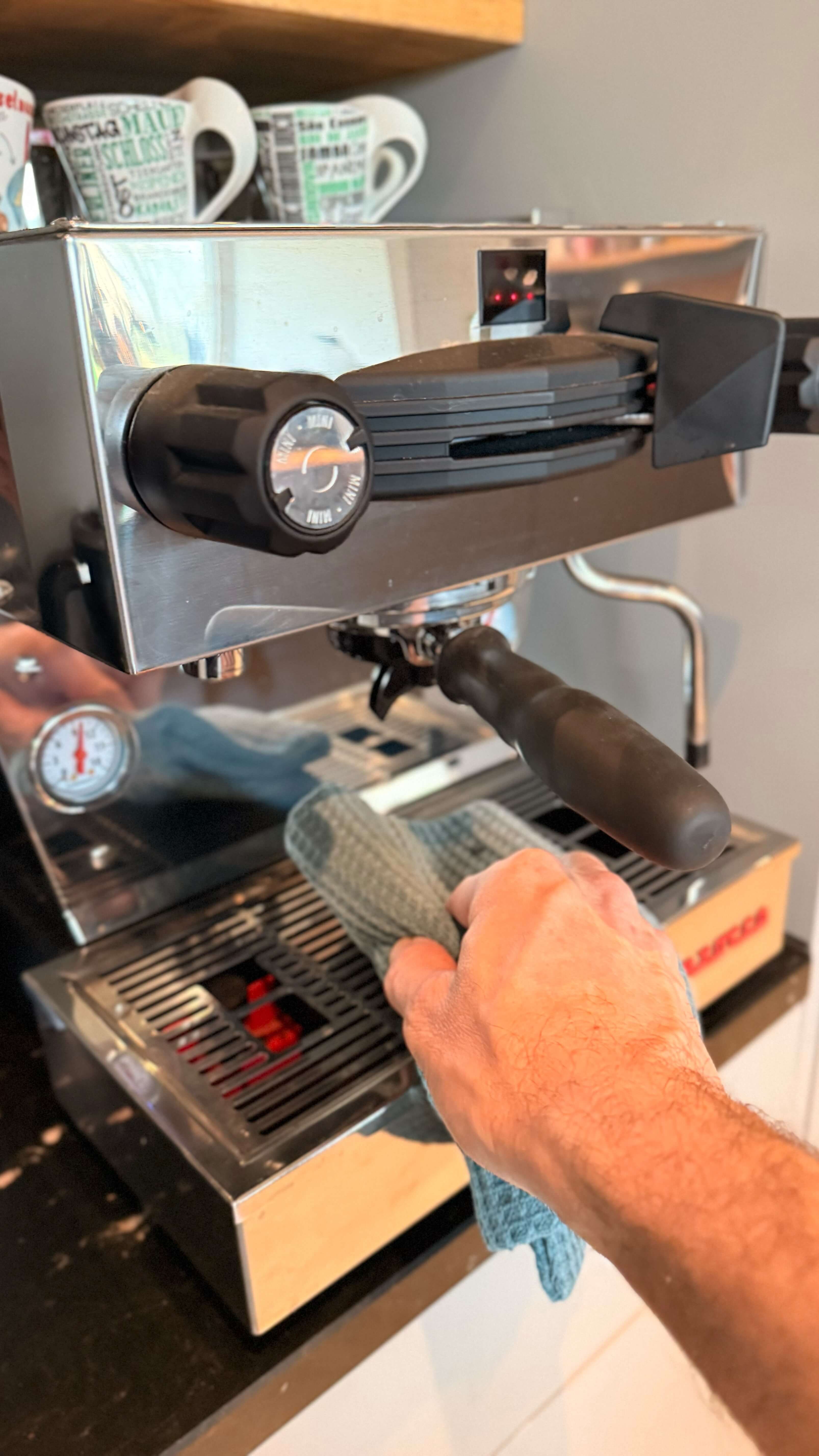 Prírodná tkanina pre baristov 40x40