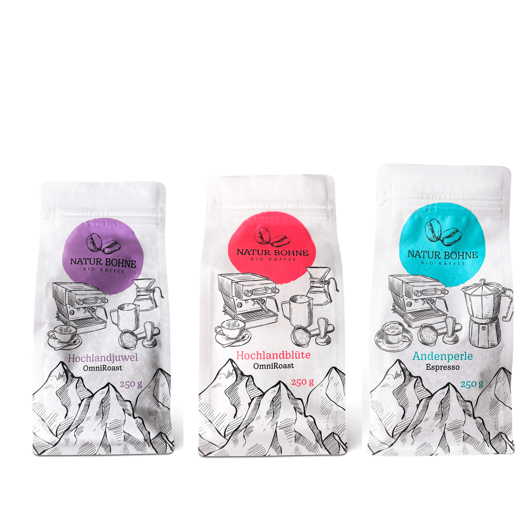 21% Sparen mit dem Espresso Bohnen: Entdecker-Bundle