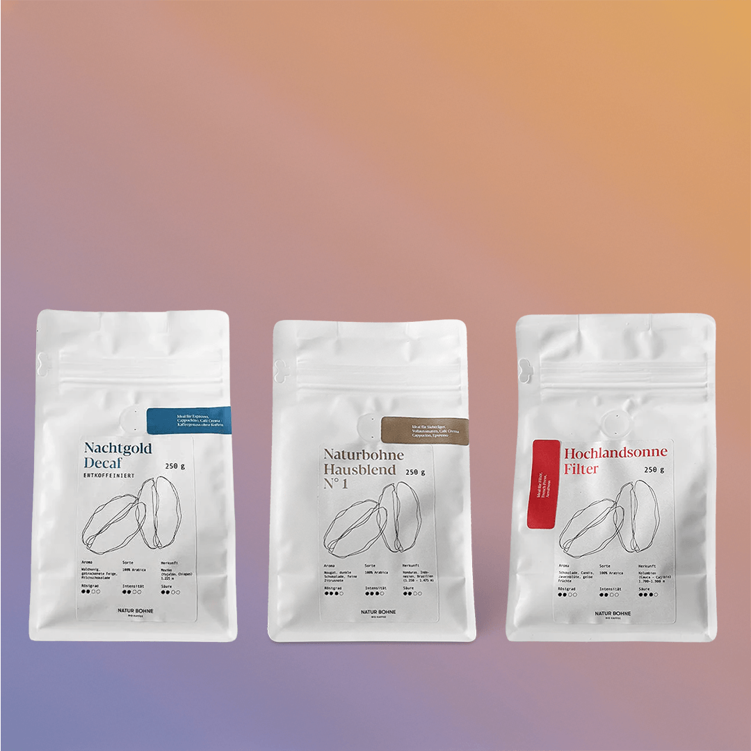 25% Sparen mit dem Filterkaffee Testpaket: Genuss-Bundle – inkl. Decaf