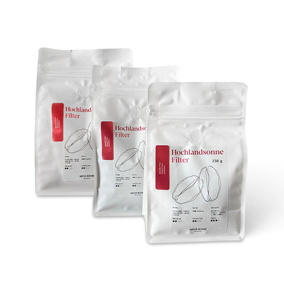 Hochlandsonne - CO₂-reduced specialty organic coffee bean by sailing ship