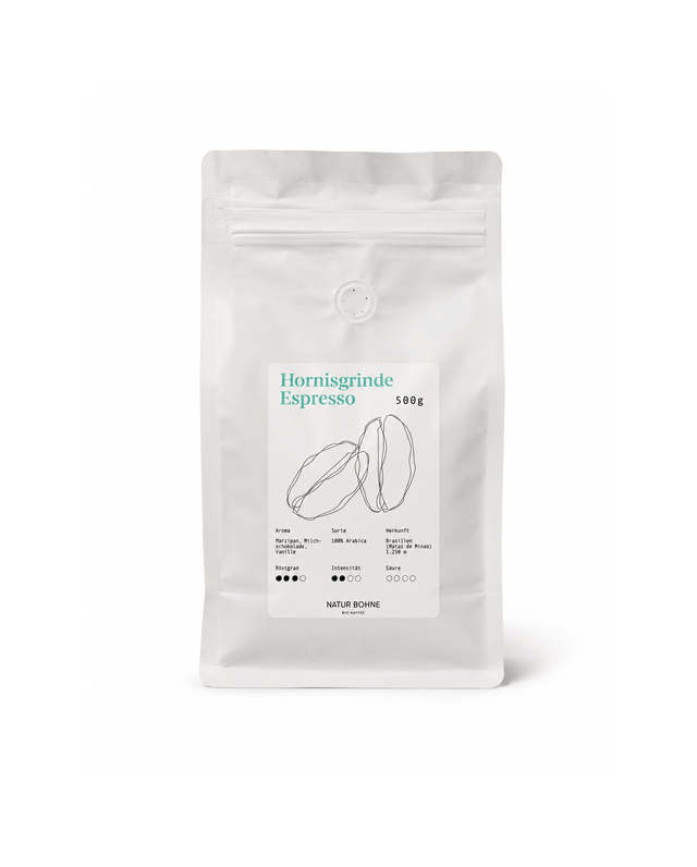 Hornisgrinde Bio Espresso, Single Origin Brasilien