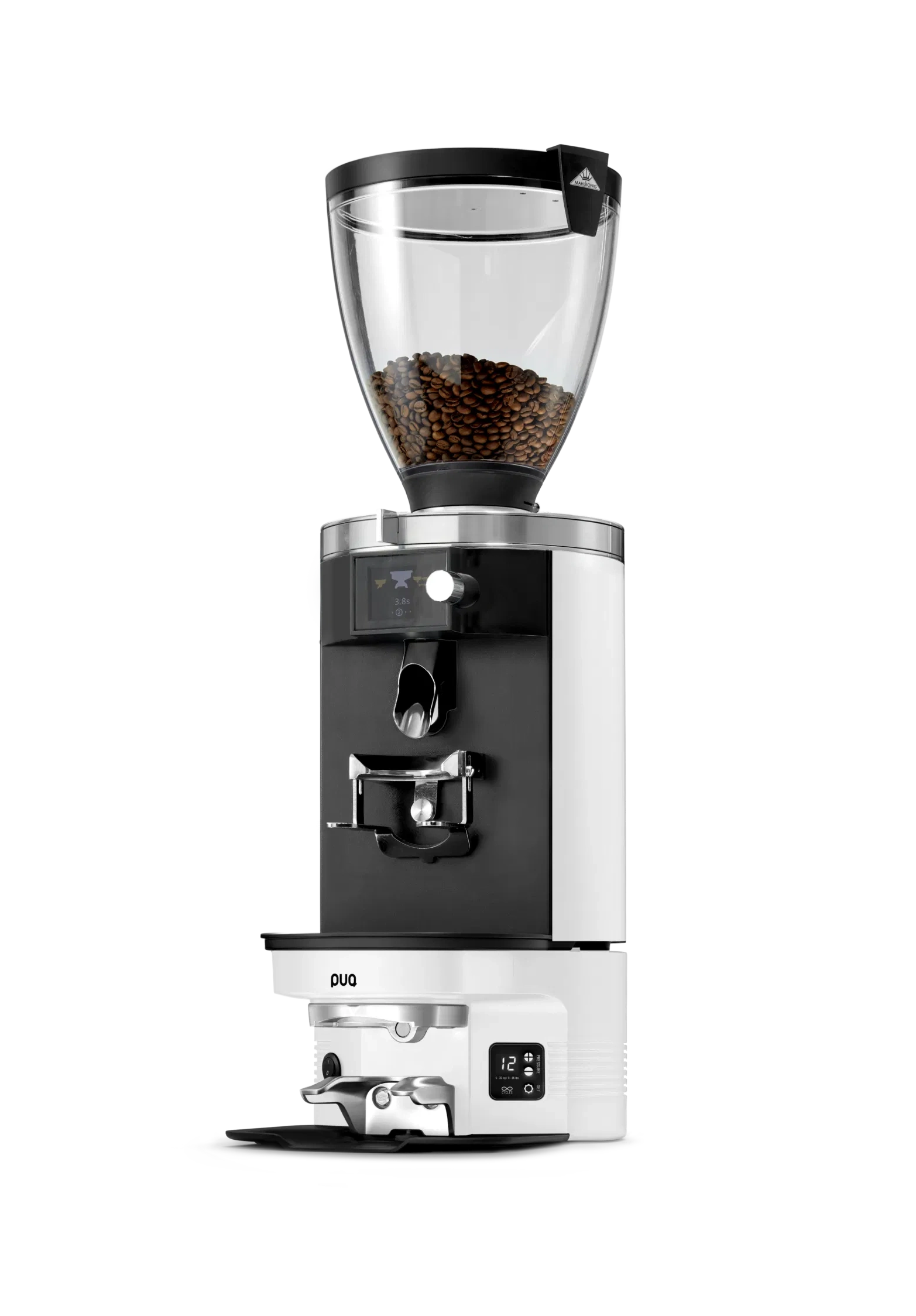 PUQ Press M5 - Integrated tamper for Mahlkönig E80 Supreme & E80S GBW