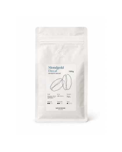 Mondgold Decaf, decaffeinated organic coffee from Chiapas