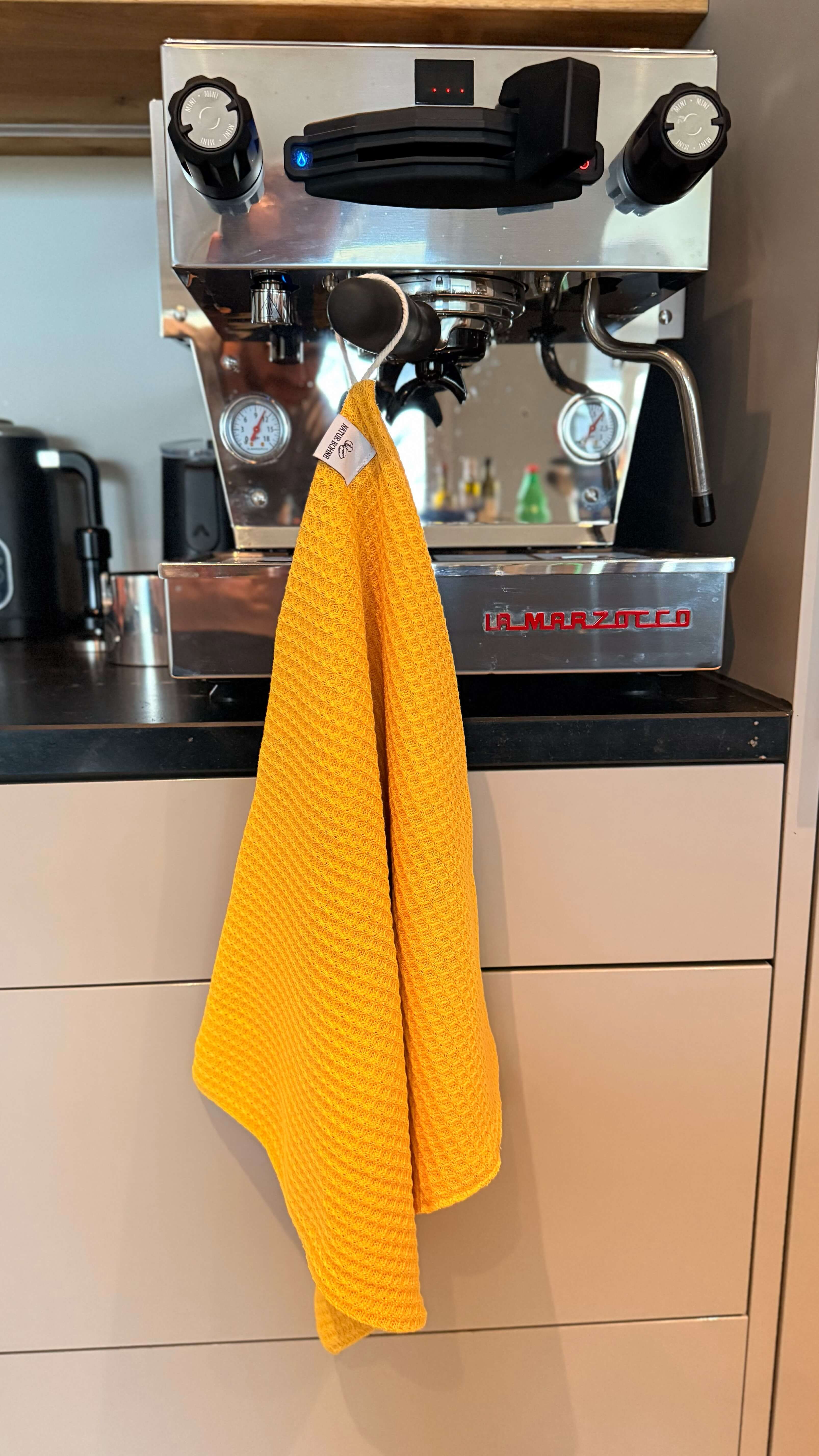 Prírodná tkanina pre baristov 40x40