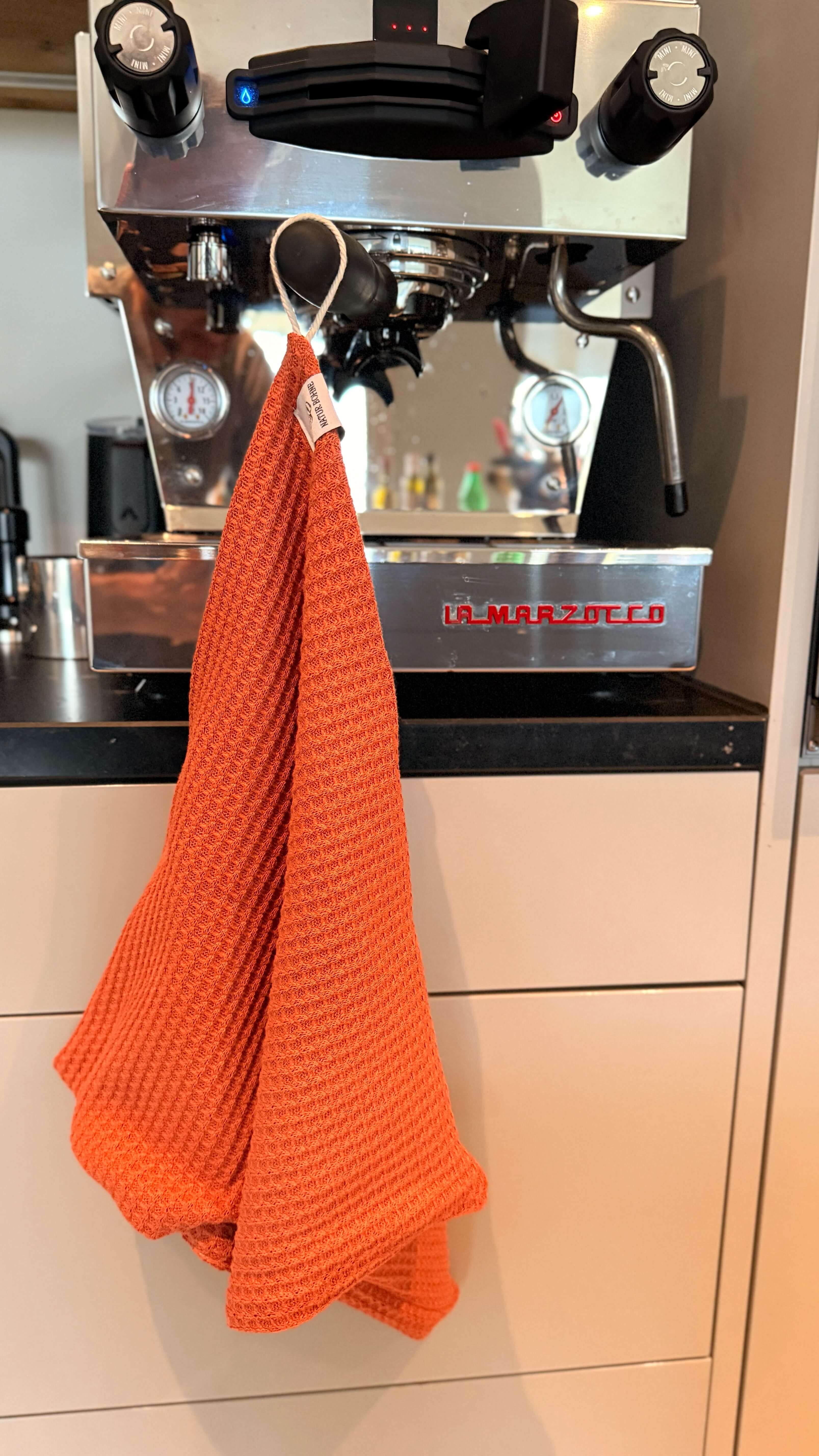 Prírodná tkanina pre baristov 40x40