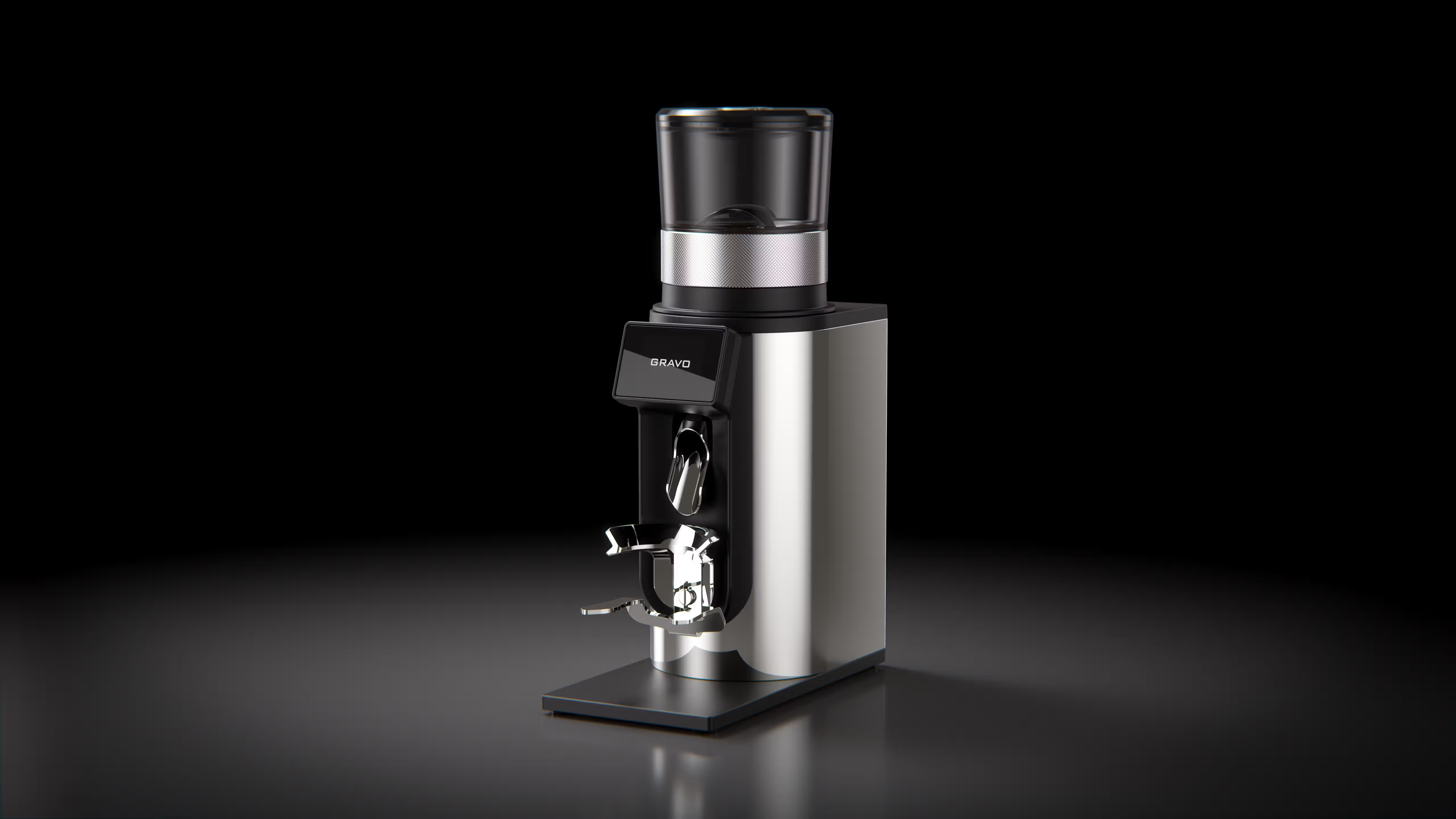 Rocket Espresso Gravo 63 – GbW espresso grinder with 63 mm flat burrs, touchscreen, and variable RPM